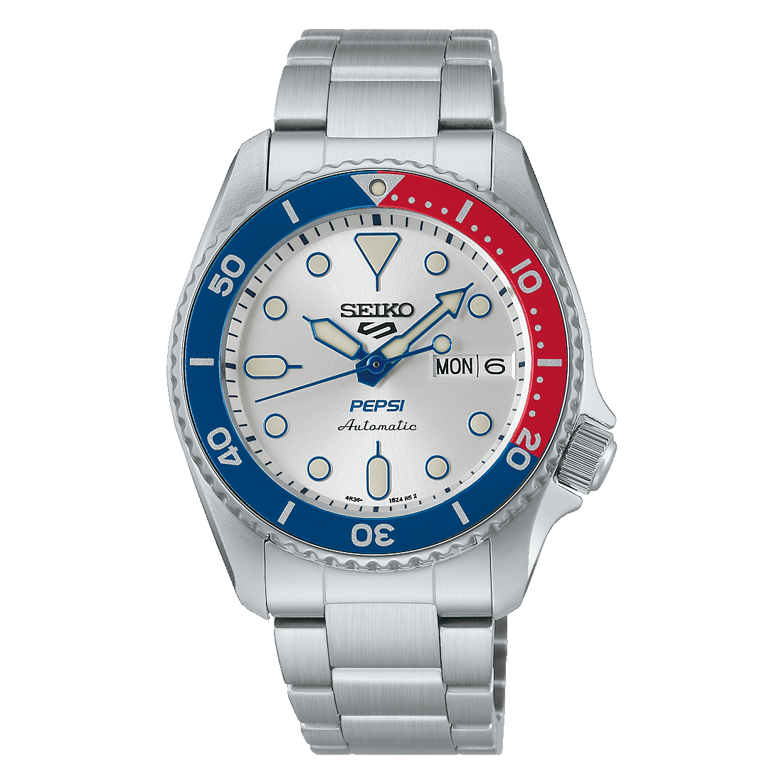 Seiko New 5 Sports Pepsi limited edition view 1