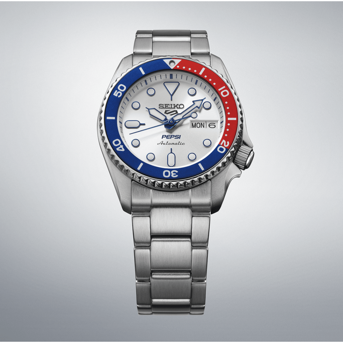 Seiko New 5 Sports Pepsi limited edition view 2