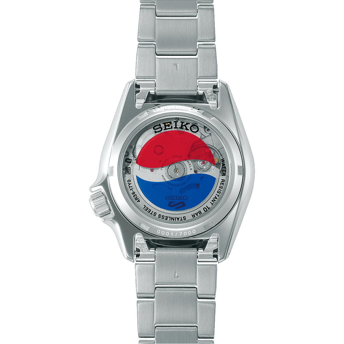 Seiko New 5 Sports Pepsi limited edition view 5
