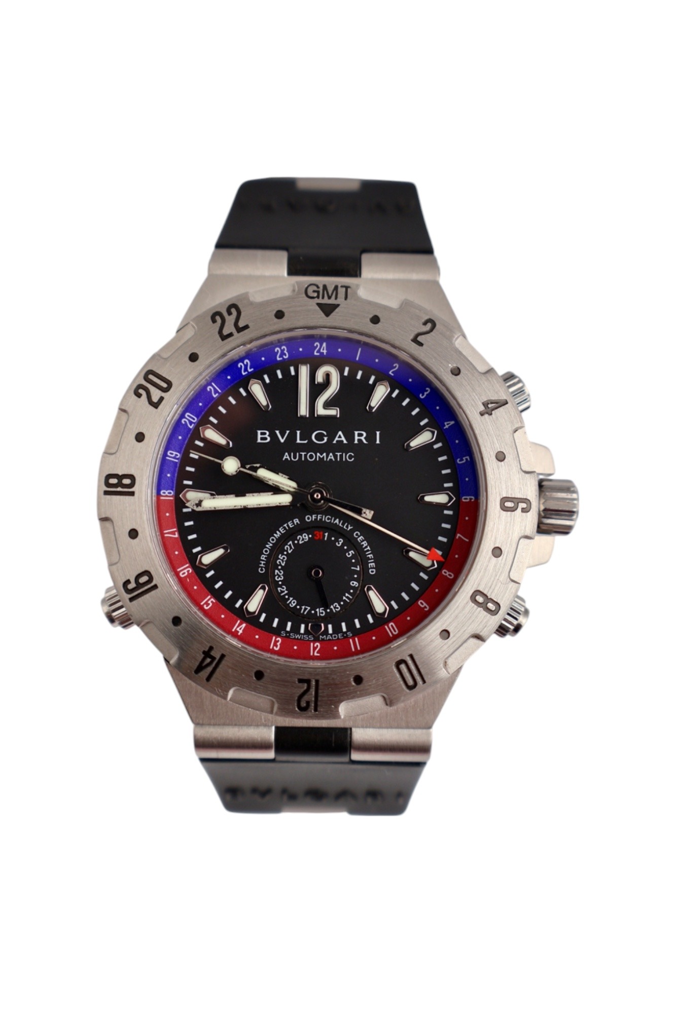 BVLGARI DIAGONO GMT AUTOMATIC 40MM Diagono GMT view 1