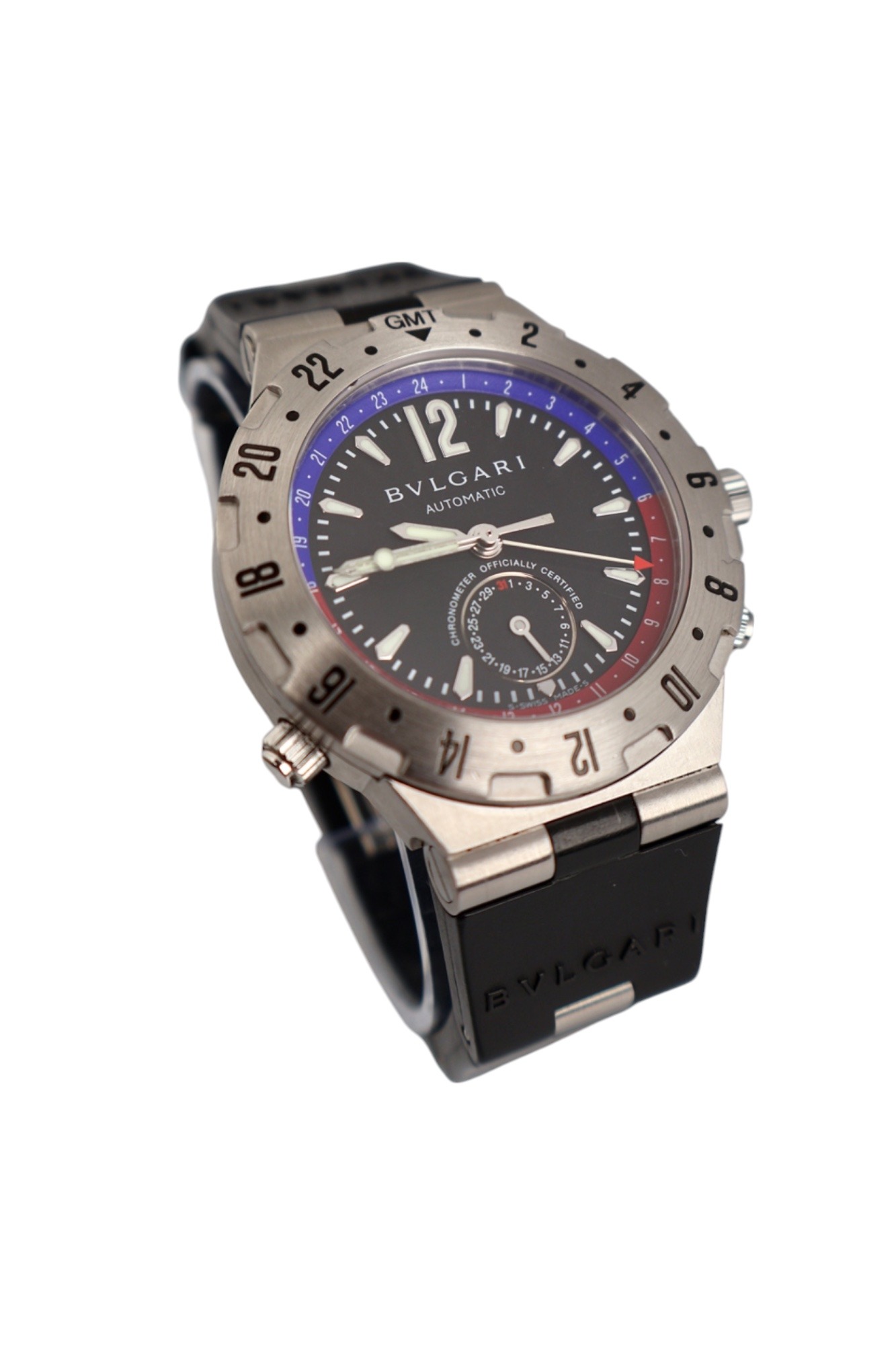 BVLGARI DIAGONO GMT AUTOMATIC 40MM Diagono GMT view 3