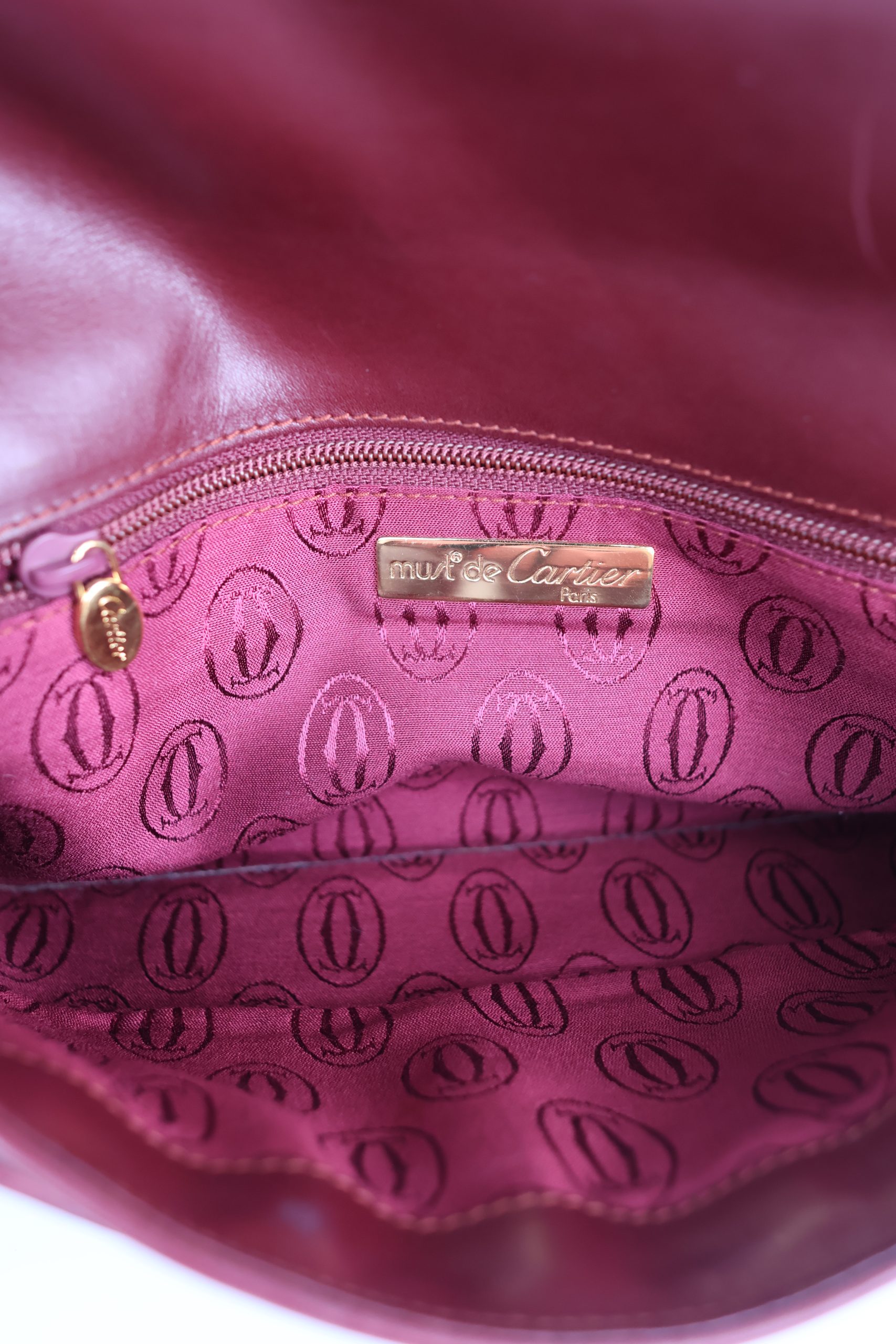 Cartier Must de Clutch bag view 6