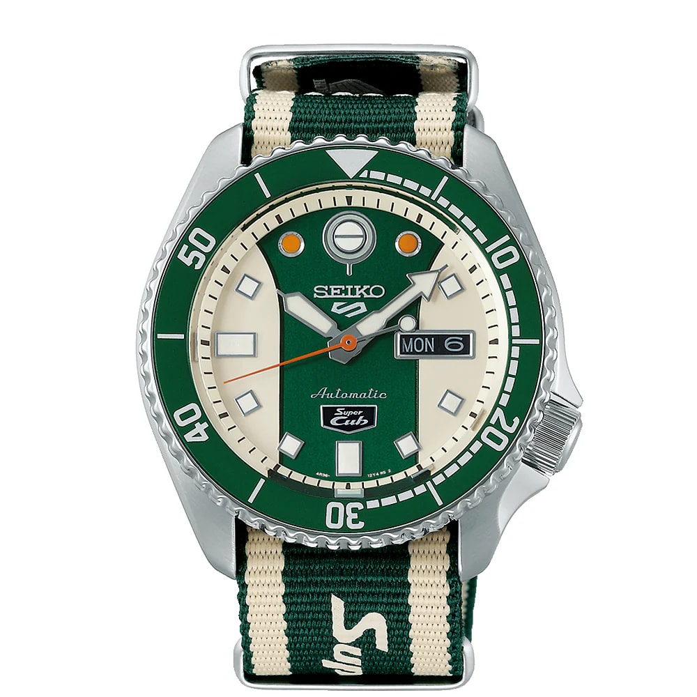 Seiko 5 Sports Honda Super Cub Limited Edition Automatic Watch view 1