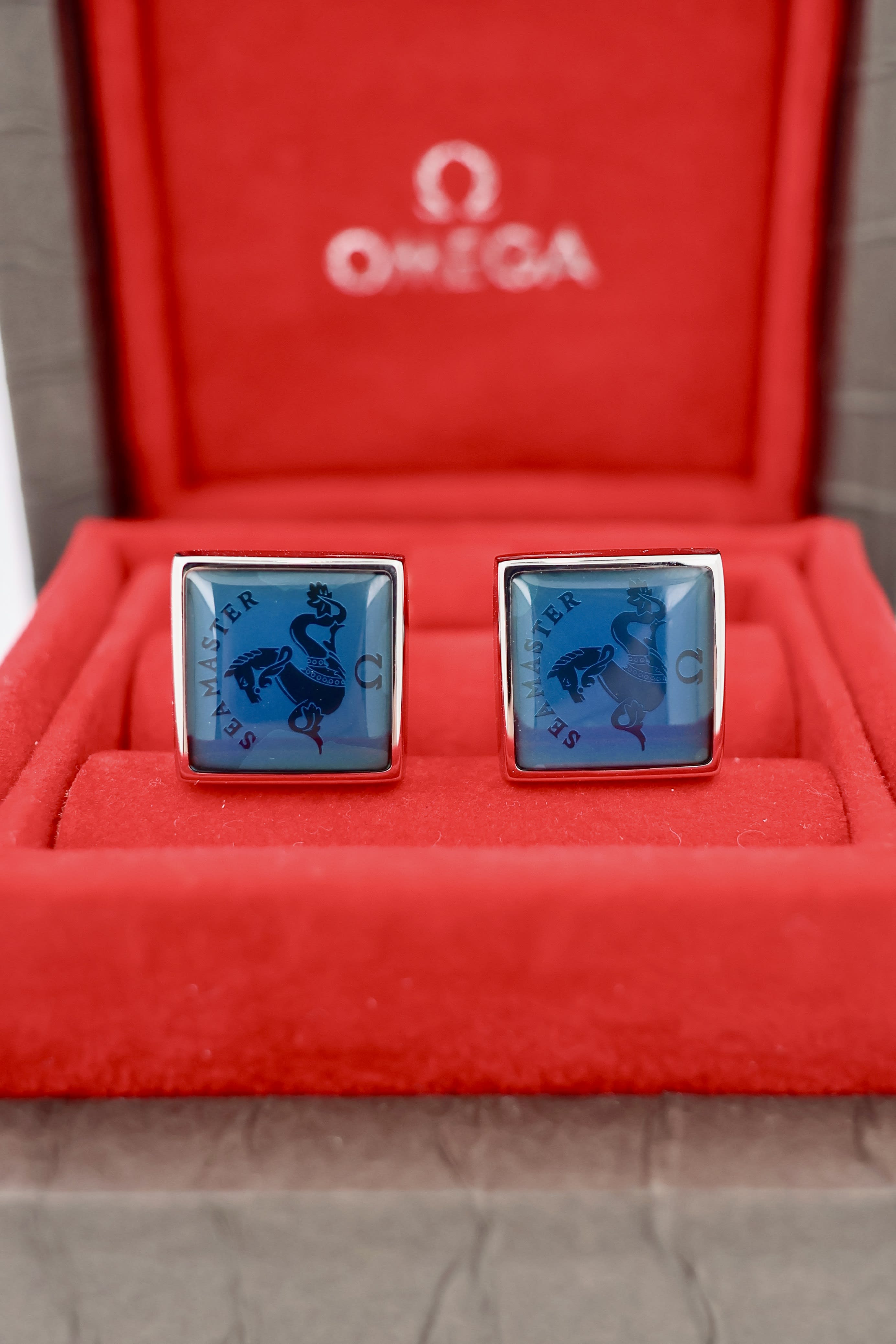 Omega Seamaster Cufflinks view 2