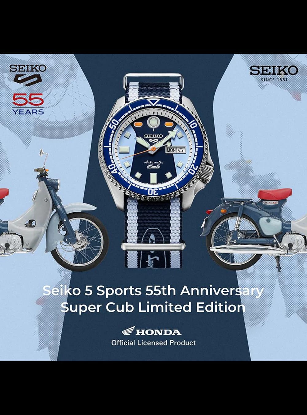 Seiko  5 Sports Honda Super Cub Limited Edition Automatic Watch  view 5
