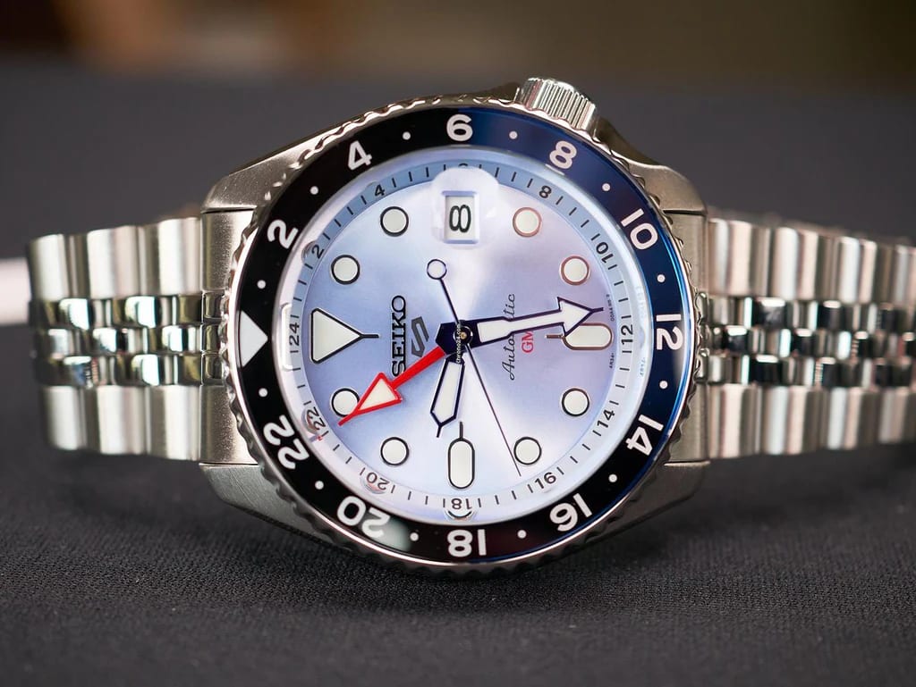 Seiko 5 Sports Automatic GMT view 2