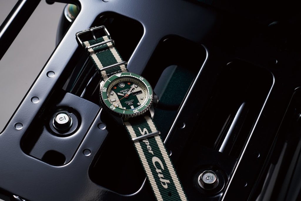 Seiko 5 Sports Honda Super Cub Limited Edition Automatic Watch view 3