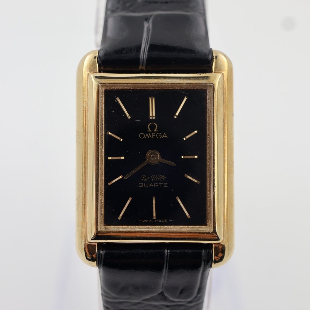Omega De Ville Tank Quartz view 1