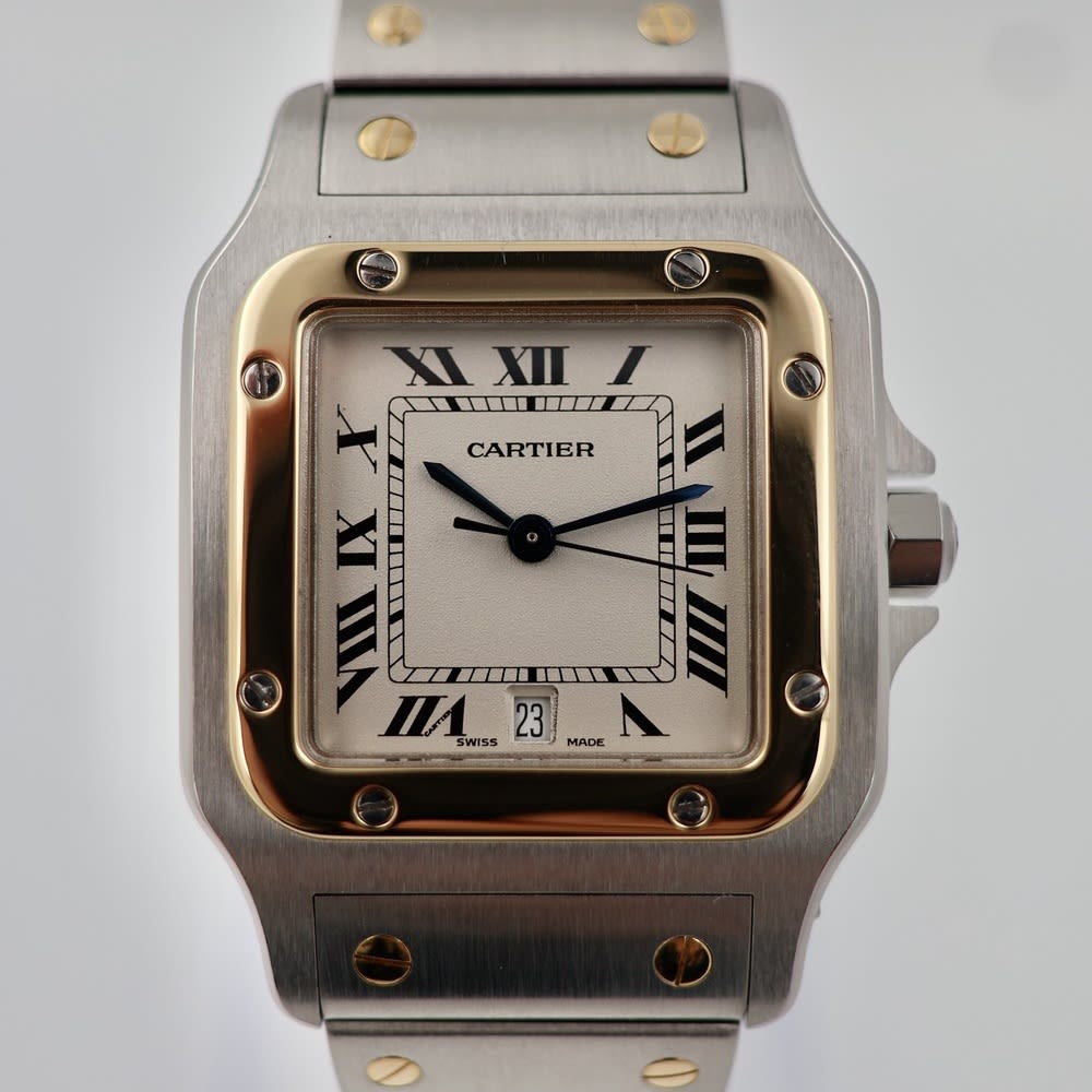 Cartier Santos Galbée Quartz watch  view 1